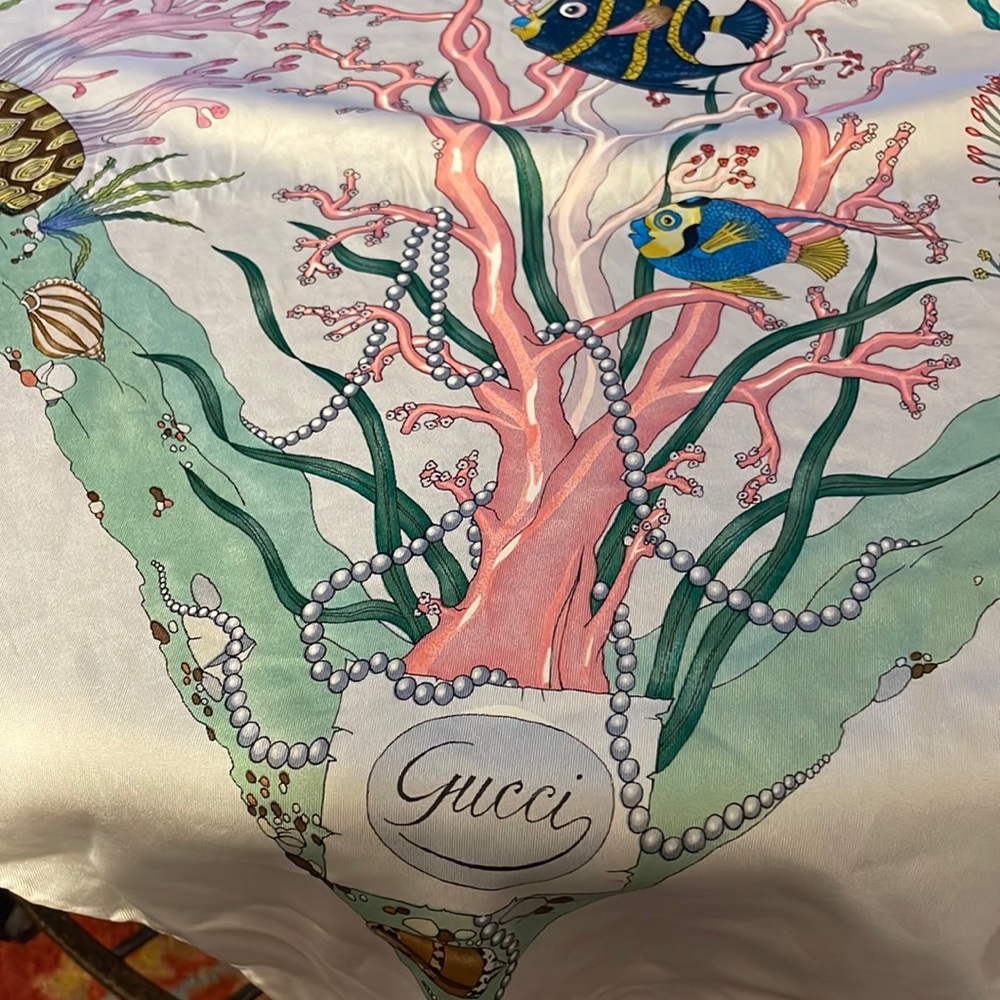 Vintage Gucci V.Accornero Scarf- Silk